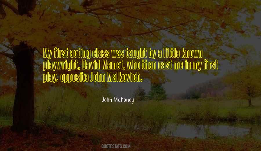 Mahoney Quotes #1530703