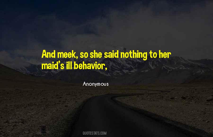 Maid Quotes #460680