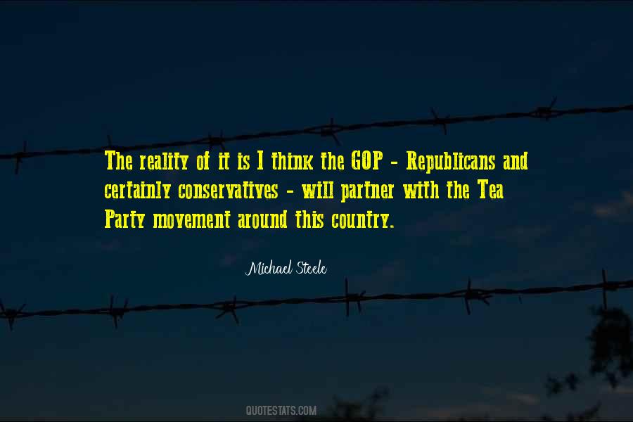 Quotes About Tea Party #1217115