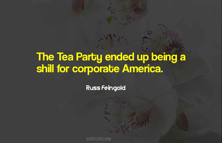 Quotes About Tea Party #1464457