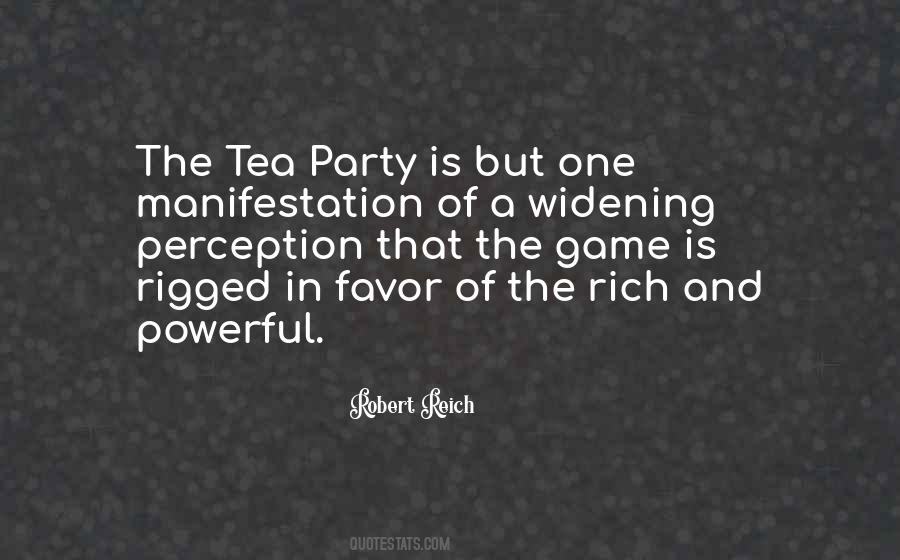 Quotes About Tea Party #1783670