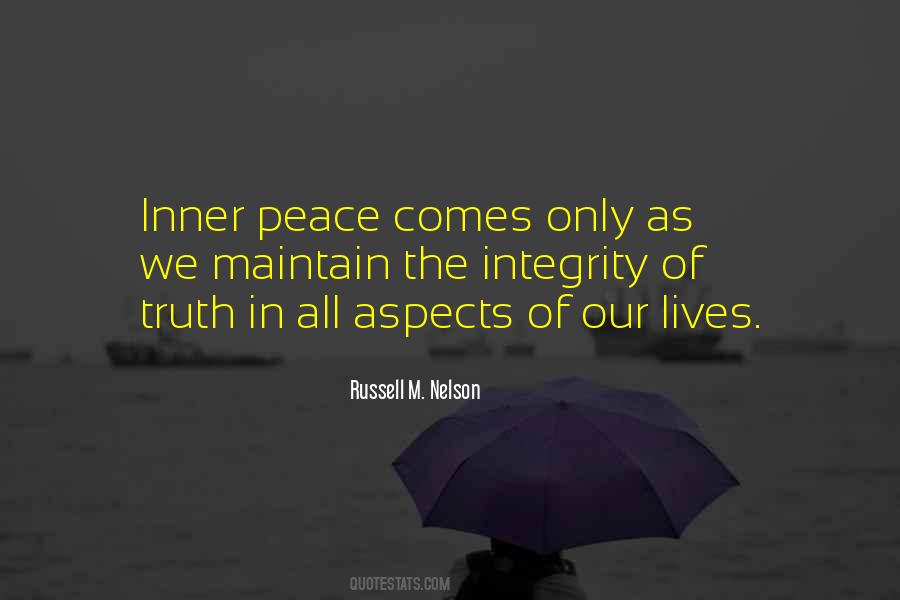 Maintain Peace Quotes #727183