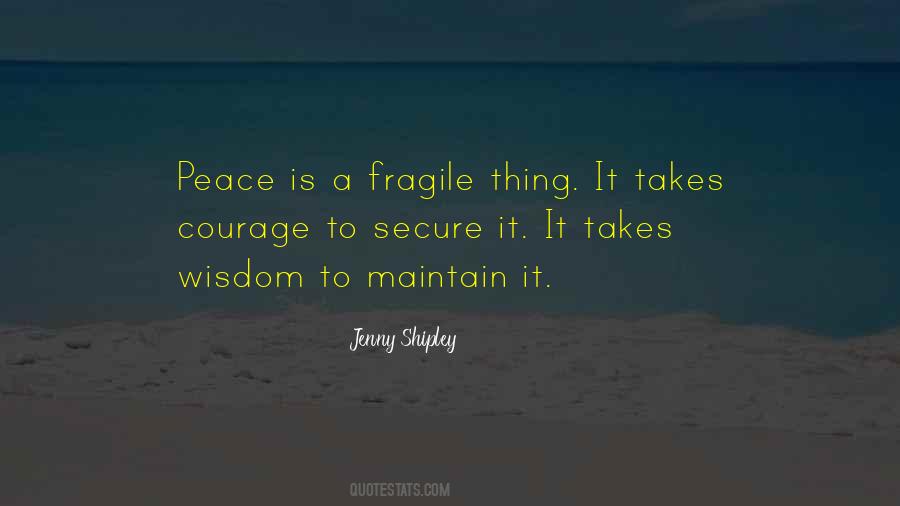 Maintain Peace Quotes #90435