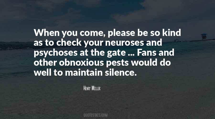 Maintain Silence Quotes #1599578