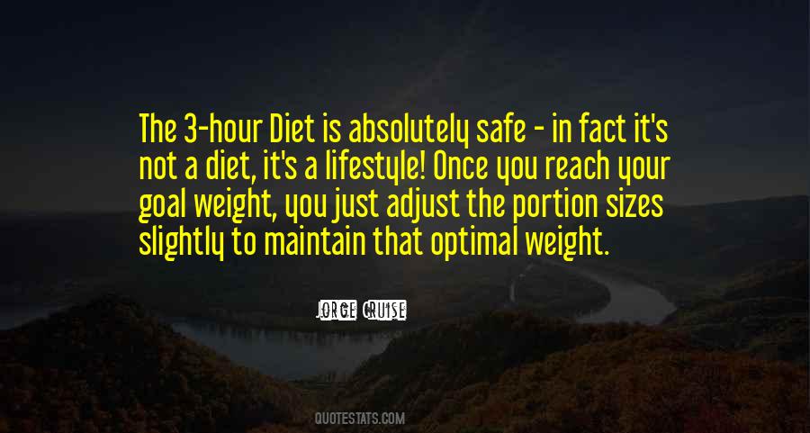 Maintain Weight Quotes #1226270