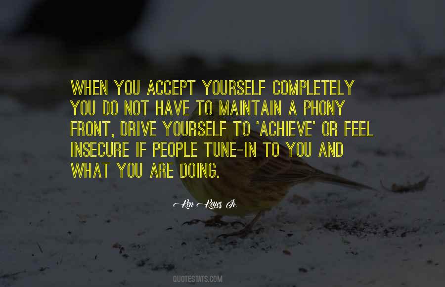 Maintain Yourself Quotes #1245039