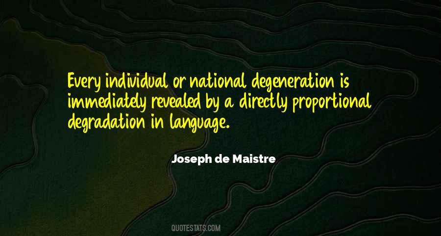 Maistre Quotes #1241463