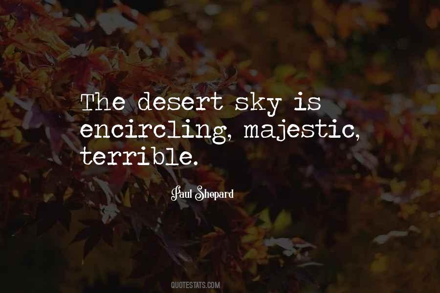 Majestic Sky Quotes #1684324
