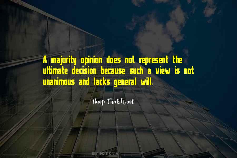 Majority Decision Quotes #568182