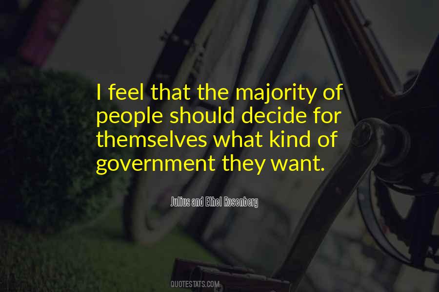 Majority Government Quotes #1581028