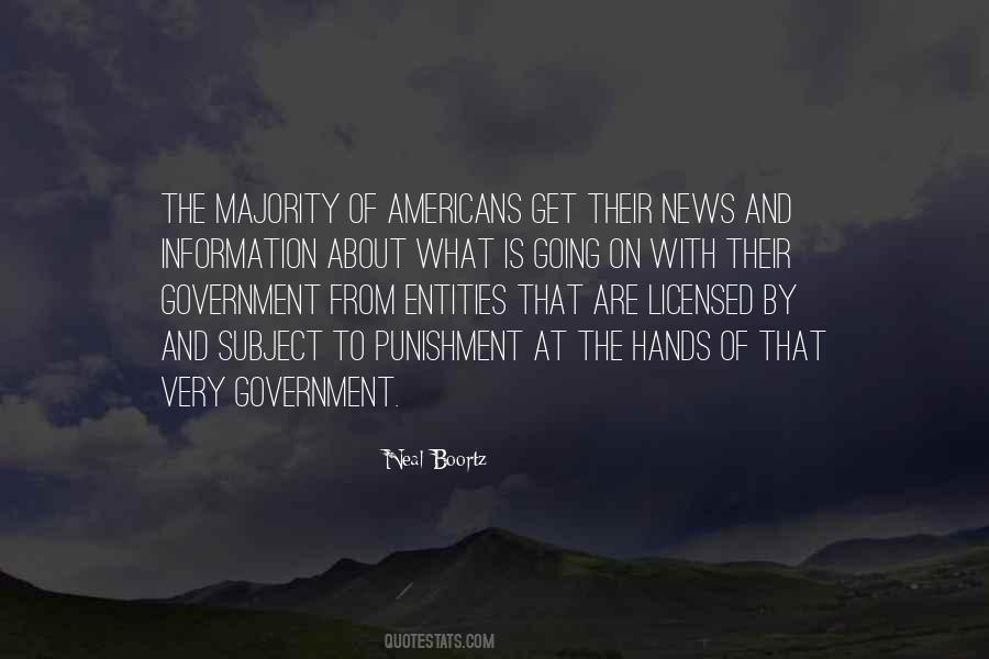 Majority Government Quotes #894789