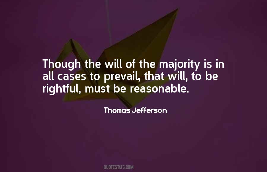 Majority Tyranny Quotes #1070097