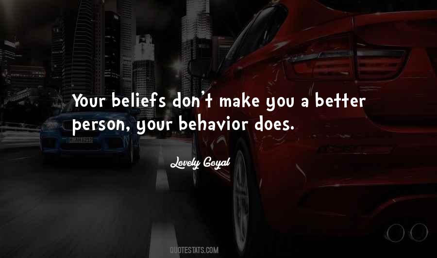 Make A Better Person Quotes #44856