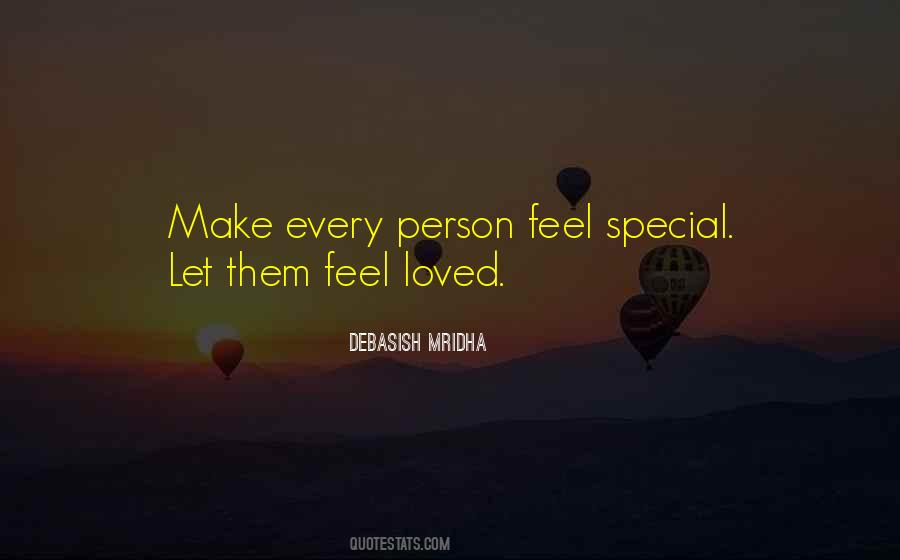 Make Her Feel Special Quotes #1032470