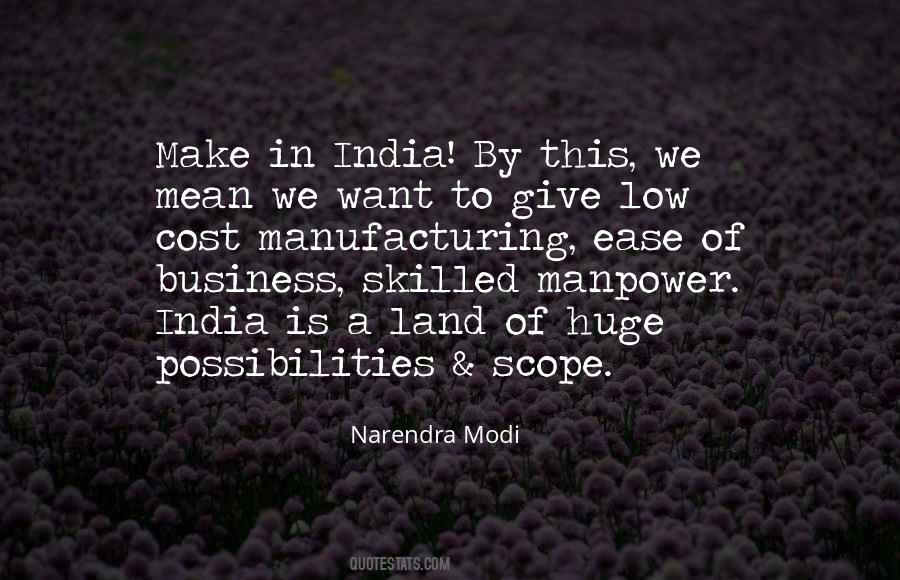 Make In India Quotes #1002202