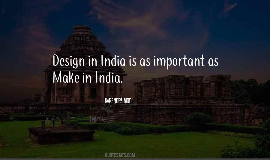Make In India Quotes #1136404