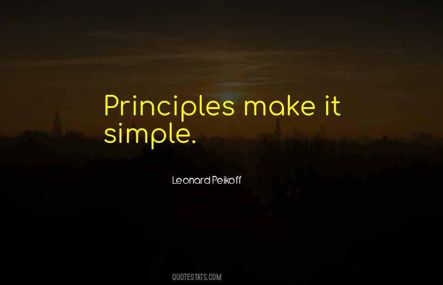 Make It Simple Quotes #397717