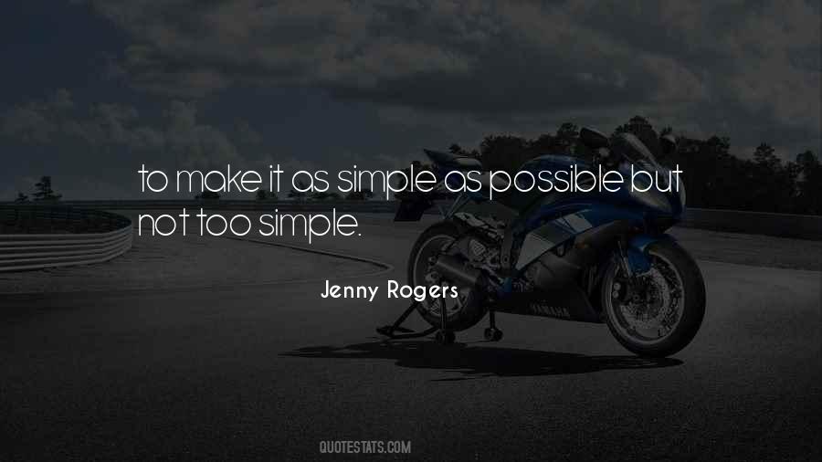Make It Simple Quotes #507000
