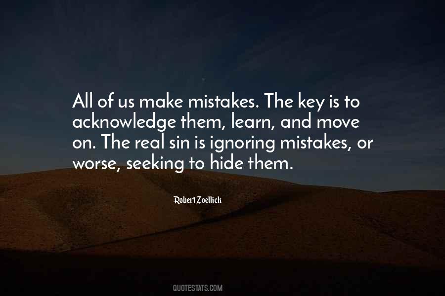 Make Mistakes And Learn Quotes #749381