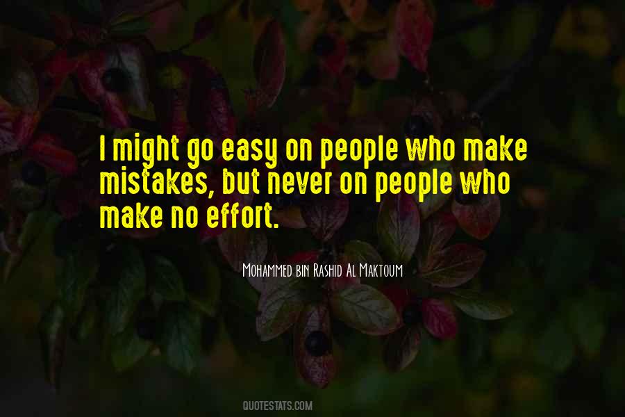 Make No Mistakes Quotes #1322086