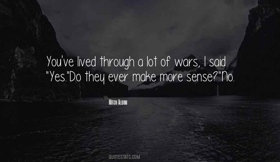 Make No Sense Quotes #315672