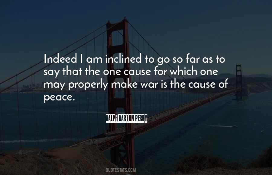 Make Peace Not War Quotes #241119