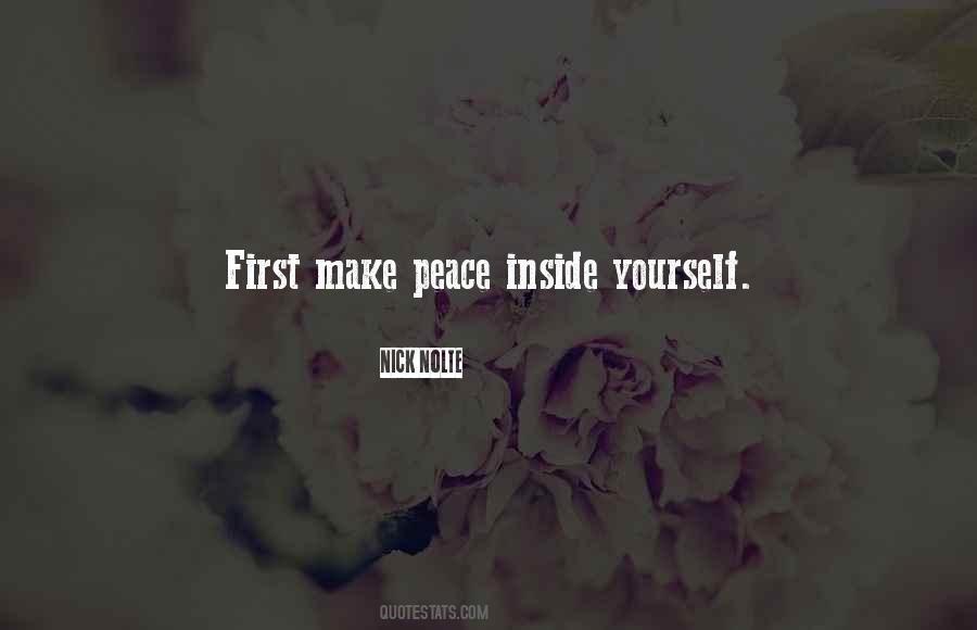 Make Peace Quotes #1031626