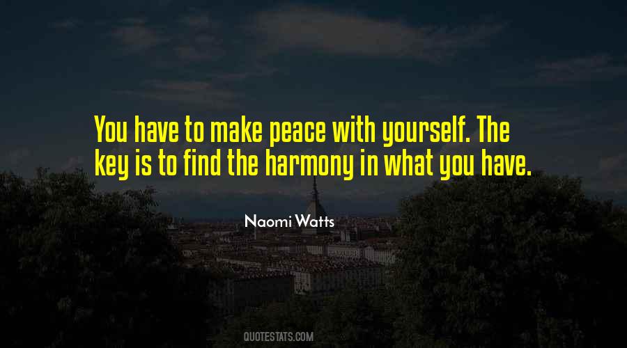 Make Peace Quotes #1460869