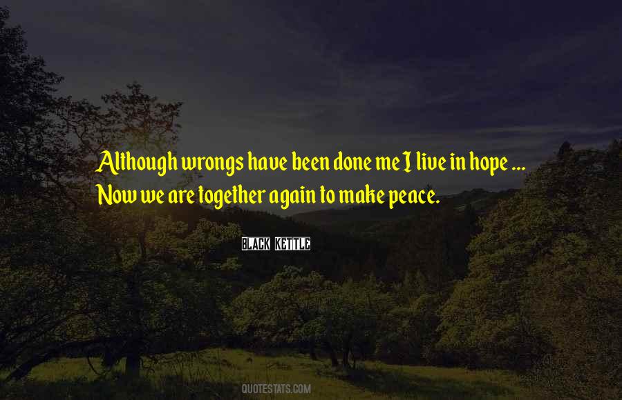 Make Peace Quotes #1873425