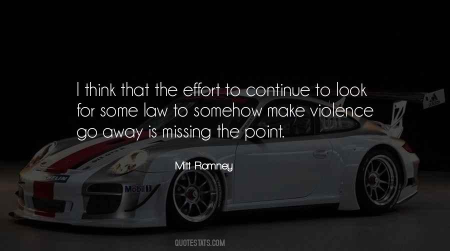 Make Some Effort Quotes #1362322