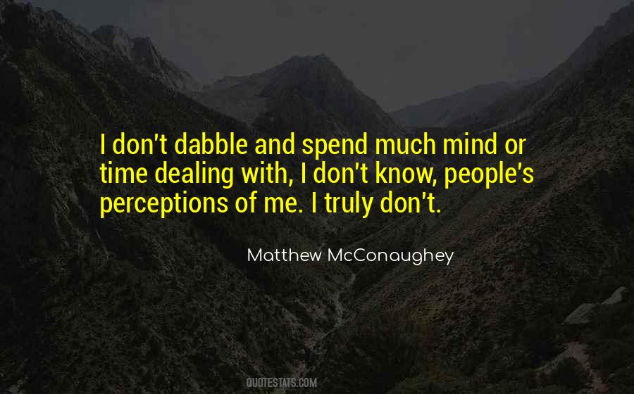 Quotes About Dabble #1021975