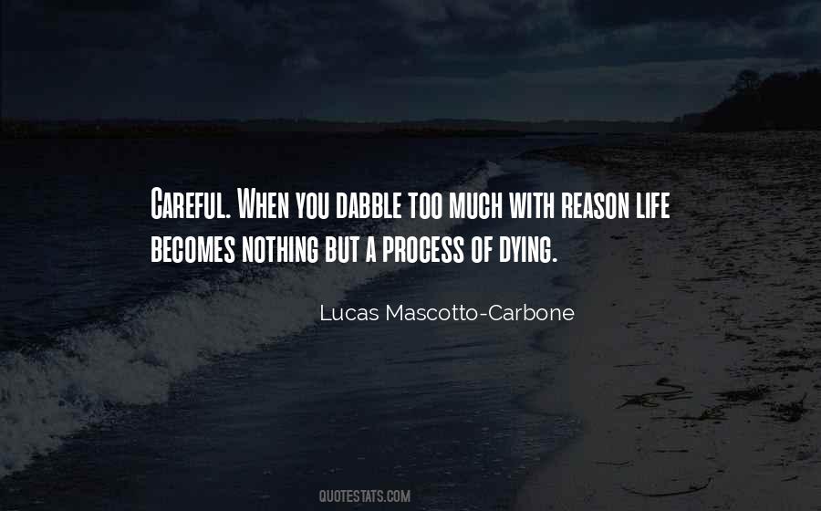 Quotes About Dabble #330844