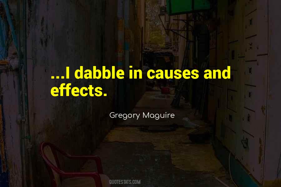 Quotes About Dabble #375641