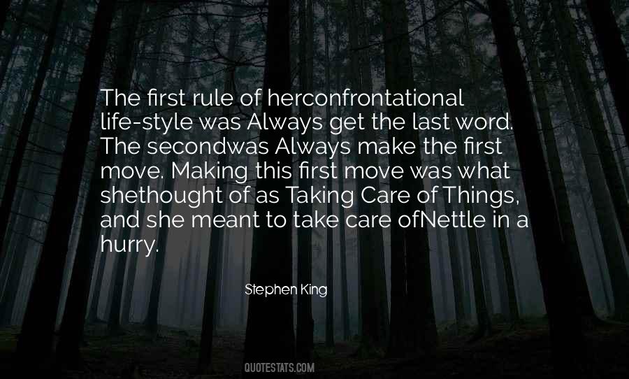 Make The First Move Quotes #799358