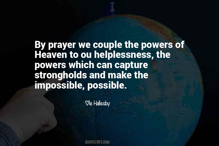 Make The Impossible Possible Quotes #903711