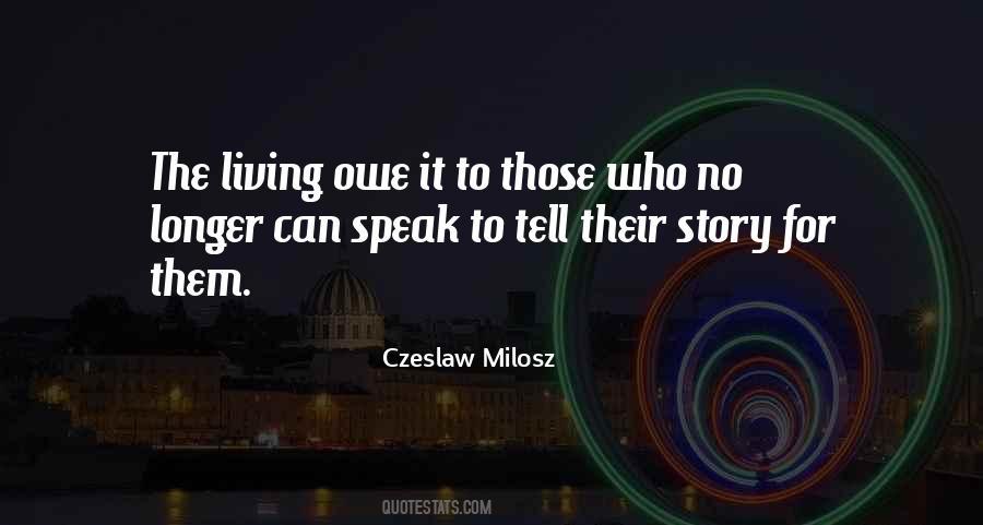 Quotes About Czeslaw #534176