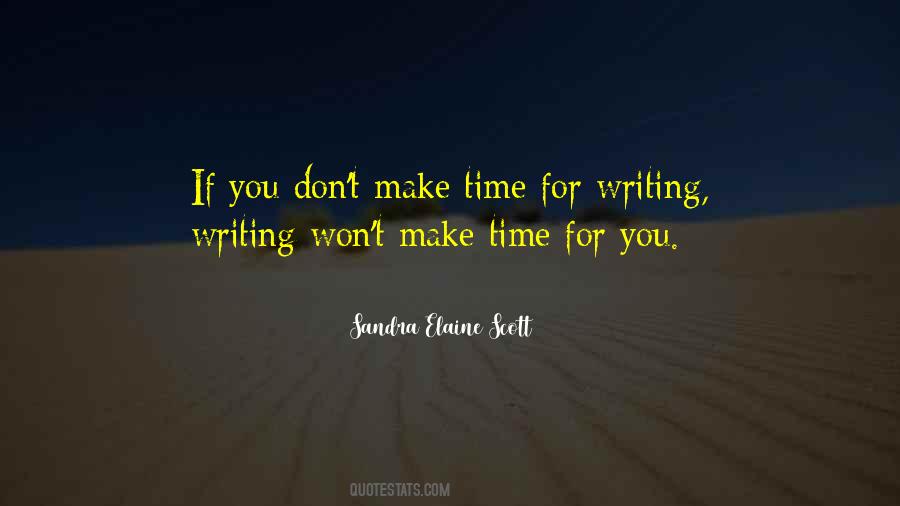 Make Time For You Quotes #813216