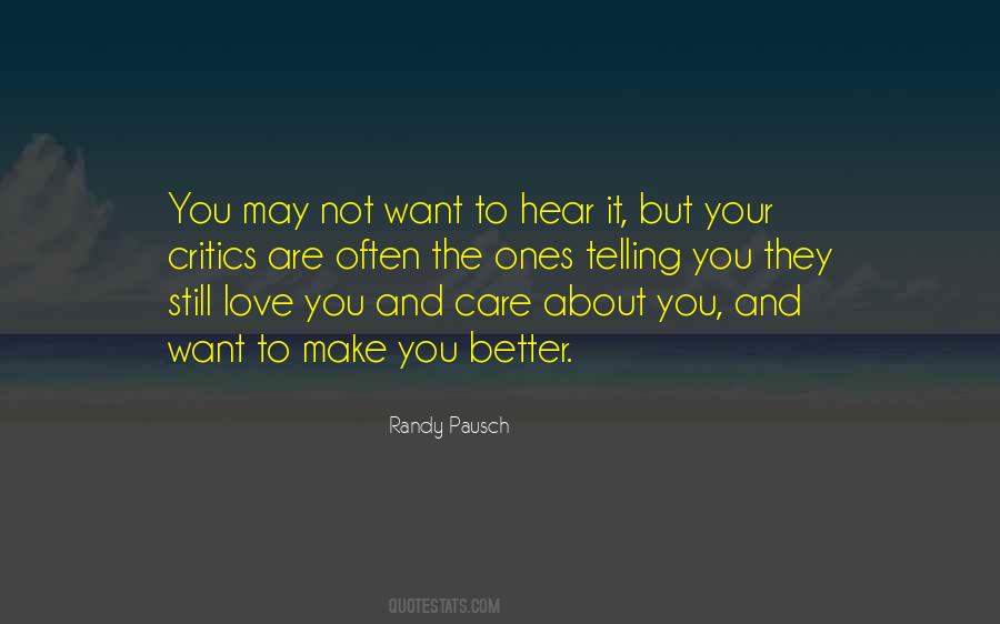 Make You Better Quotes #882684