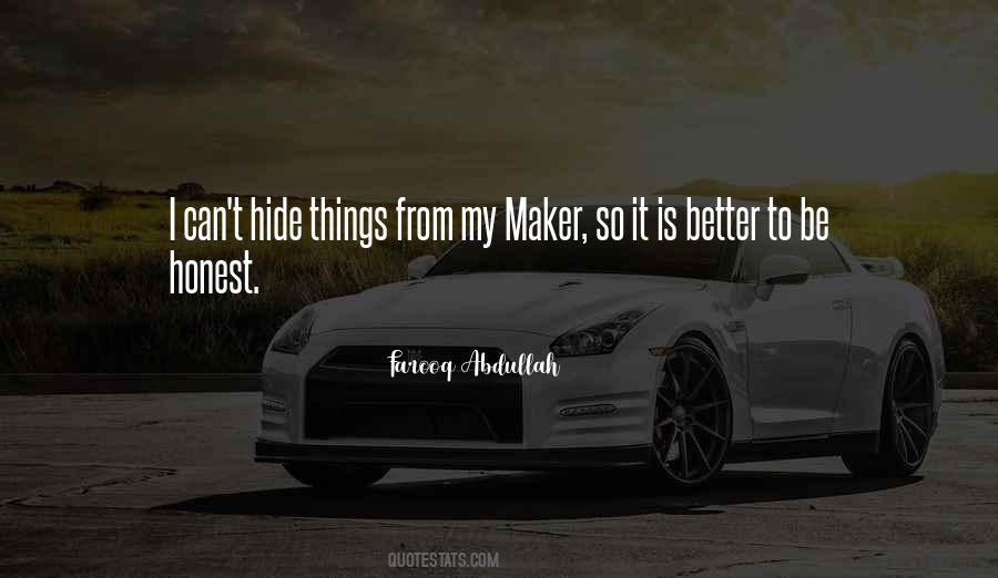 Maker Quotes #974258