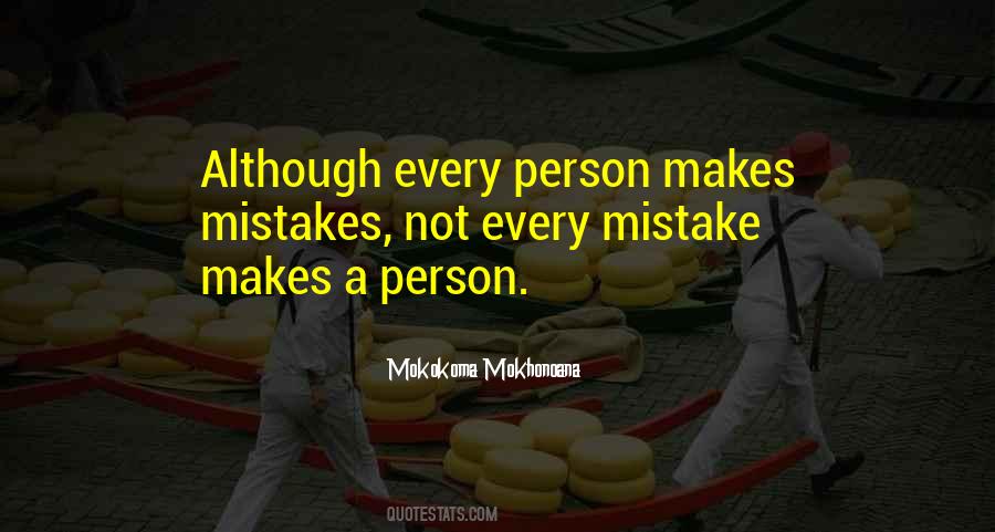 Makes Mistakes Quotes #1731445