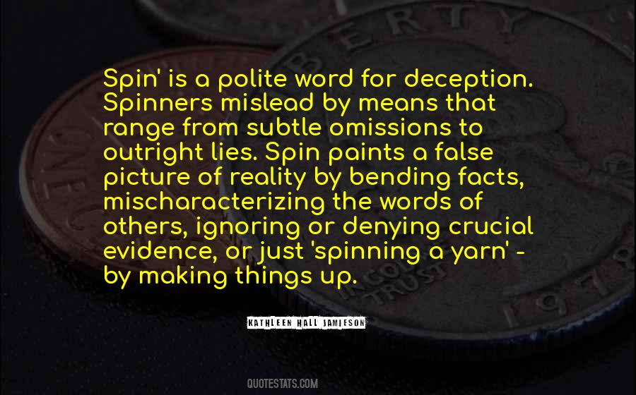 Making Up Lies Quotes #75823