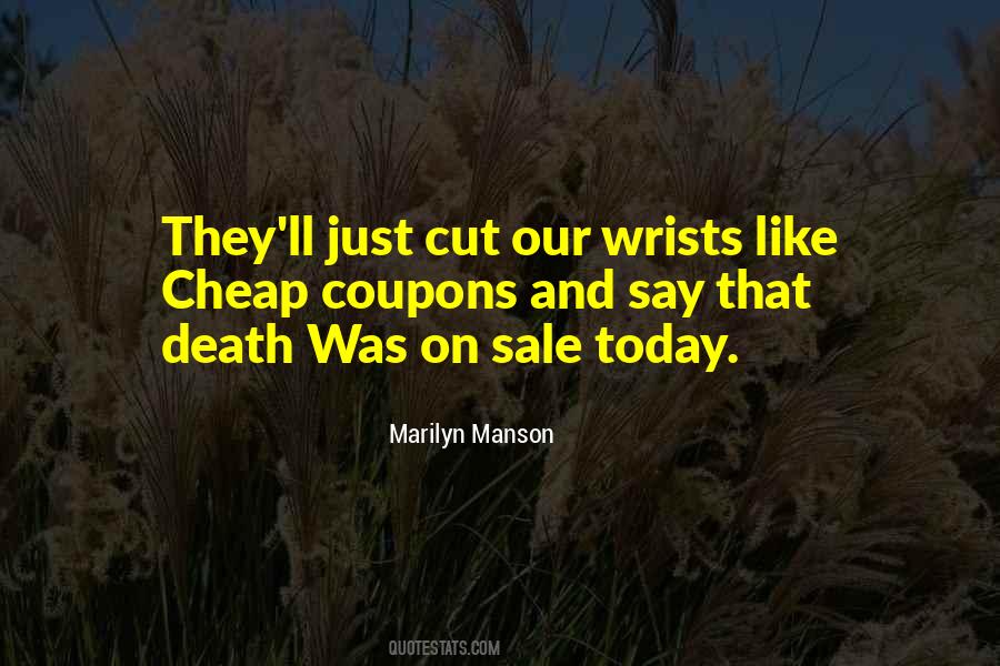 Quotes About Cutting Your Wrists #986674