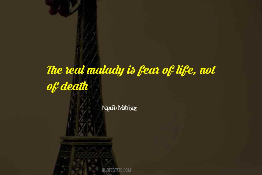 Malady Of Death Quotes #1874841