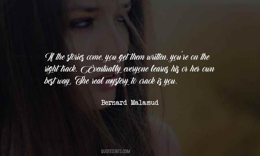 Malamud Quotes #983759