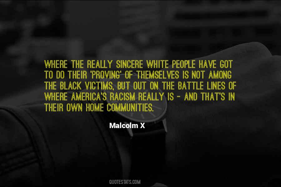 Malcolm X On Quotes #1837505