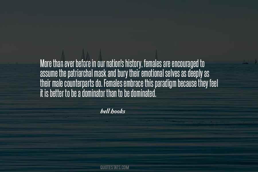 Male Dominated Quotes #1464058 Male Dominated Quotes #1464058