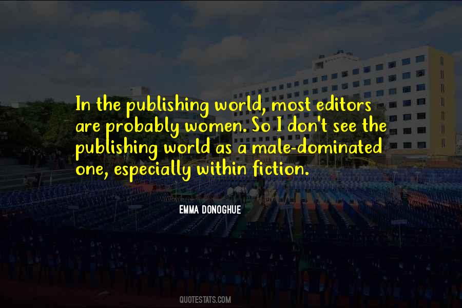 Male Dominated World Quotes #179496