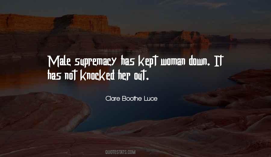 Male Supremacy Quotes #1234897