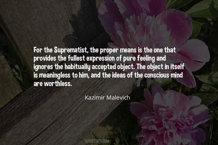 Malevich Quotes #480528
