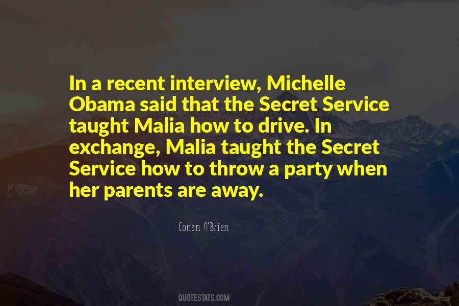 Malia Obama Quotes #303785